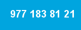 977 183 81 21 977 183 81 21